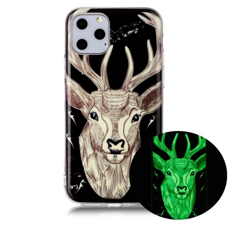 Skal iPhone 11 Pro Fluorescerande Majestätisk Hjort