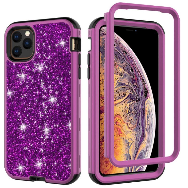 Skal iPhone 11 Pro Svart Hybridglitter