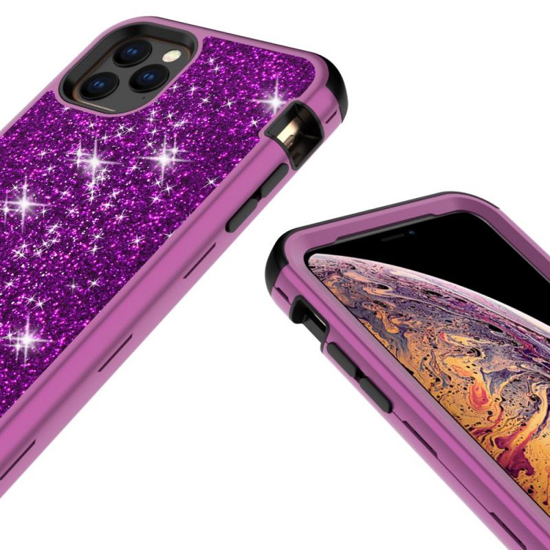 Skal iPhone 11 Pro Svart Hybridglitter