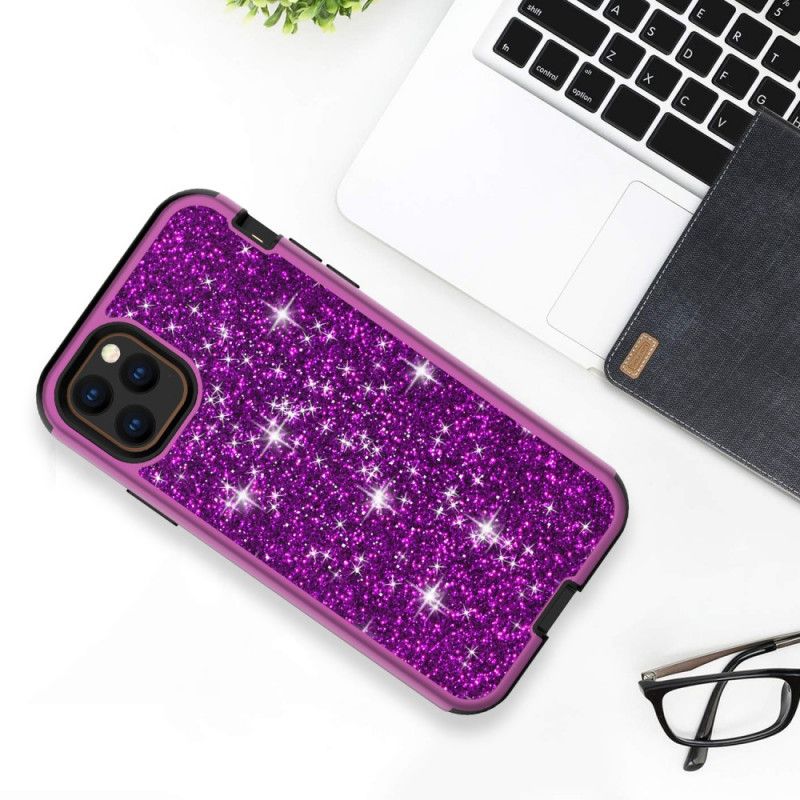 Skal iPhone 11 Pro Svart Hybridglitter