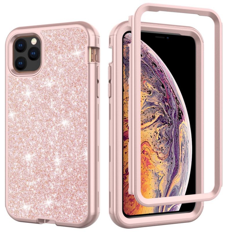 Skal iPhone 11 Pro Svart Hybridglitter