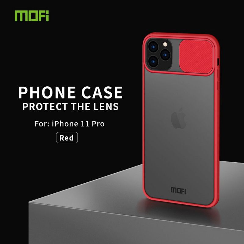 Skal iPhone 11 Pro Svart Omslag För Mofi-Fotomodul