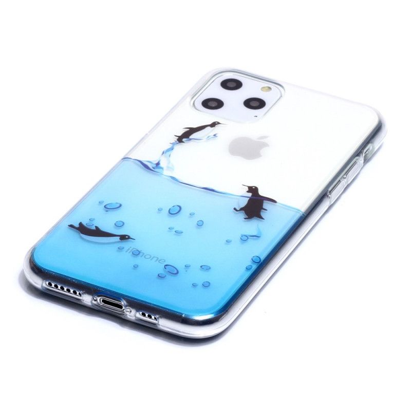 Skal iPhone 11 Pro Transparent Pingvinspel