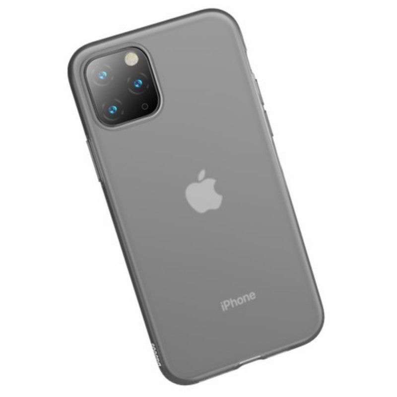 Skal iPhone 11 Pro Vit Baseus Flytande Silikon