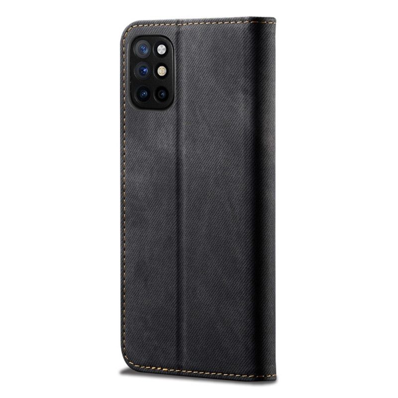 Folio-fodral OnePlus 8T Svart Jeans I Läderimitation