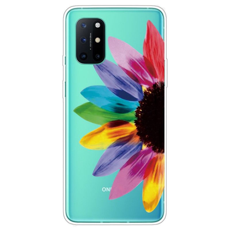 Skal för OnePlus 8T Färgad Blomma