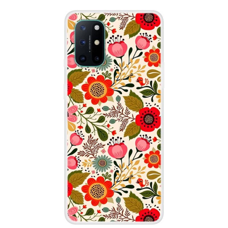 Skal OnePlus 8T Blommig Gobeläng