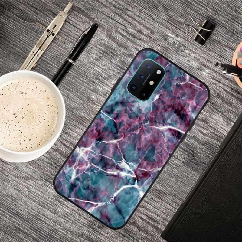 Skal OnePlus 8T Lila Marmor