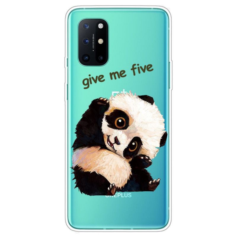 Skal OnePlus 8T Transparent Panda Ge Mig Fem