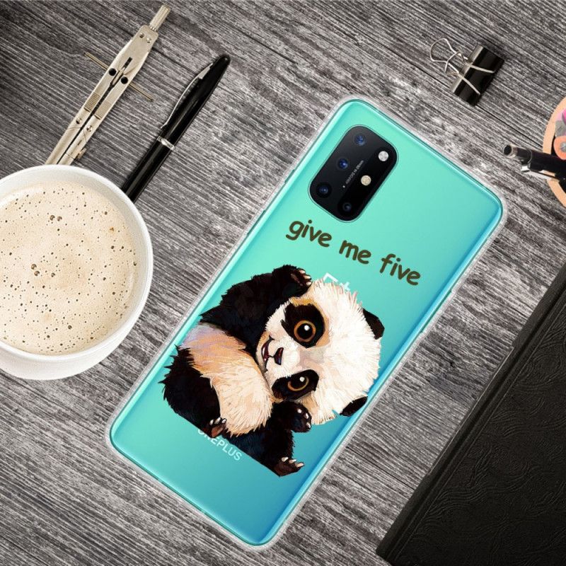 Skal OnePlus 8T Transparent Panda Ge Mig Fem