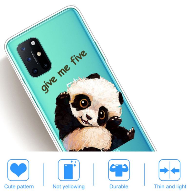 Skal OnePlus 8T Transparent Panda Ge Mig Fem