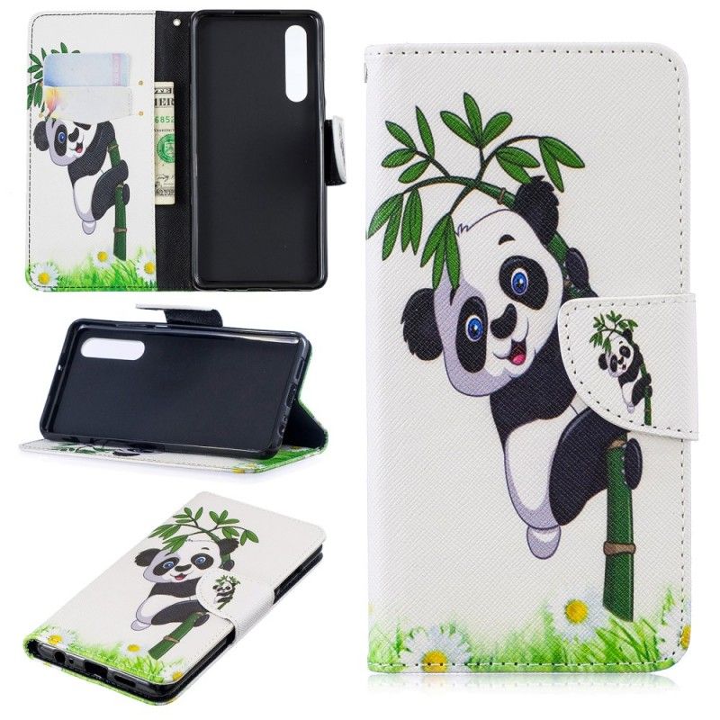 Fodral Huawei P30 Panda På Bambu
