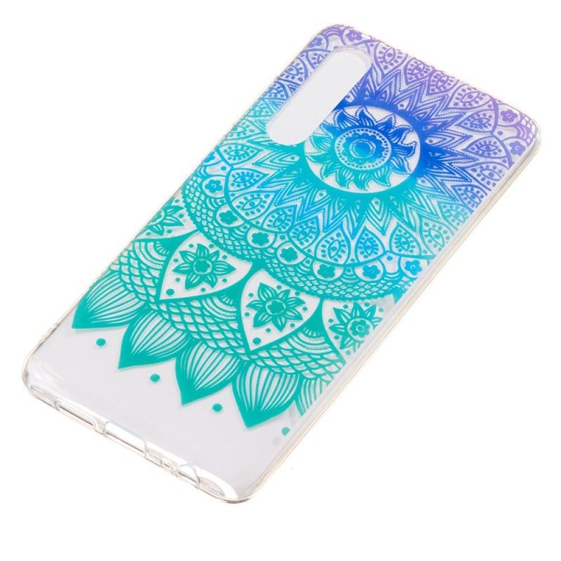 Skal för Huawei P30 Transparent Färgglad Mandala