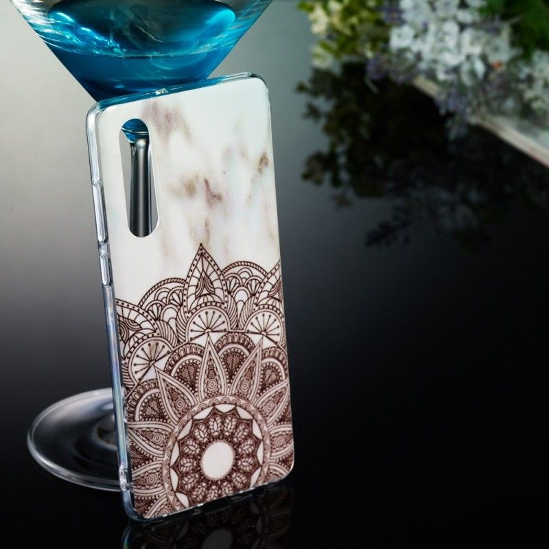 Skal Huawei P30 Mobilskal Marmorerad Mandala