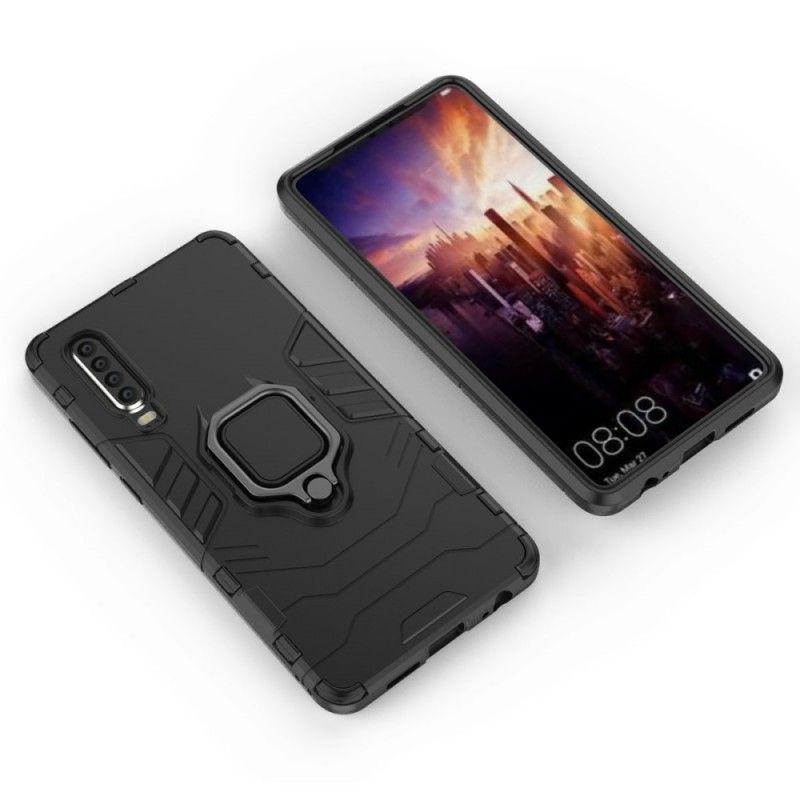 Skal Huawei P30 Svart Resistent Ring