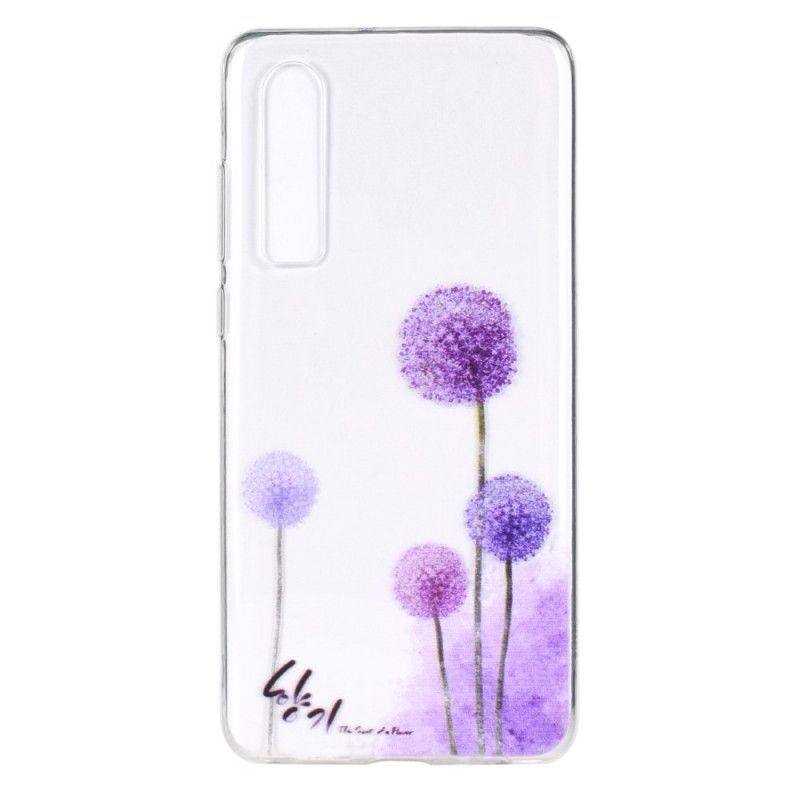 Skal Huawei P30 Transparent Färgade Maskrosor