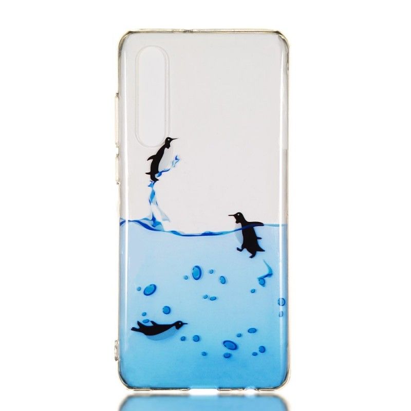 Skal Huawei P30 Transparent Pingvinspel