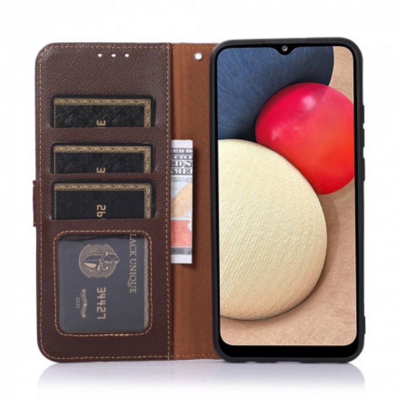 Fodral Sony Xperia 10 Iii Litchi Style Rfid Khazneh