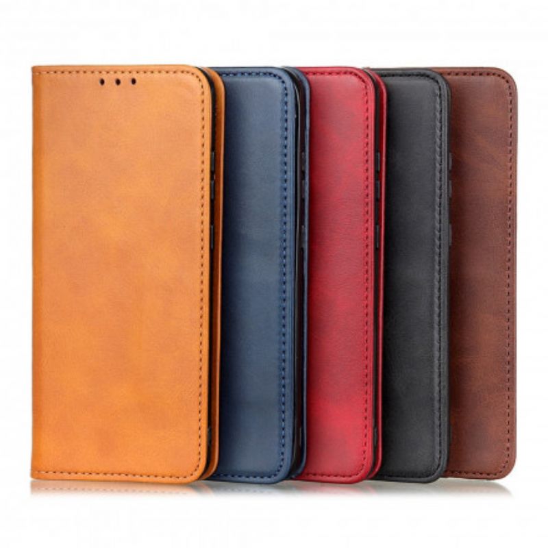 Folio-fodral Sony Xperia 10 Iii Split Leather Elegance