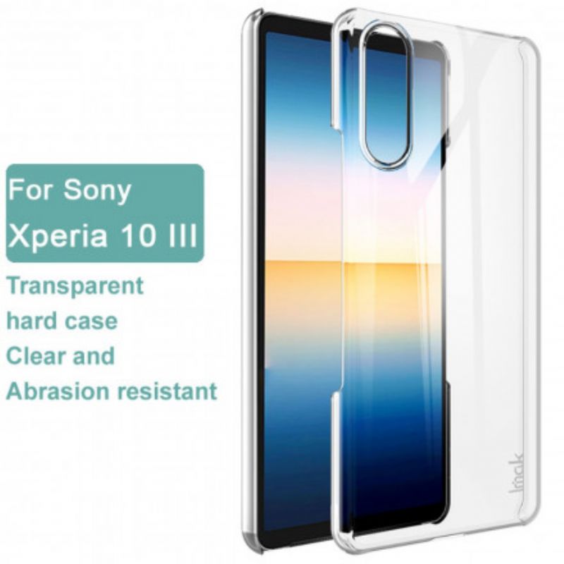 Skal Sony Xperia 10 Iii Imak Transparent Crystal