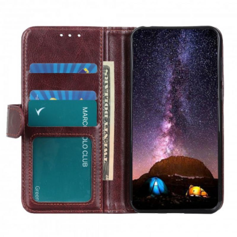 Skyddsfodral Sony Xperia 10 Iii Faux Leather Finesse