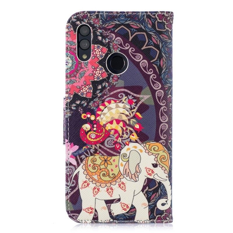 Fodral Huawei P Smart 2019 Etnisk Elefantmandala