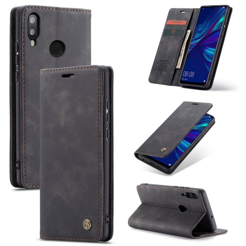 Folio-fodral Huawei P Smart 2019 Svart Läderfodral