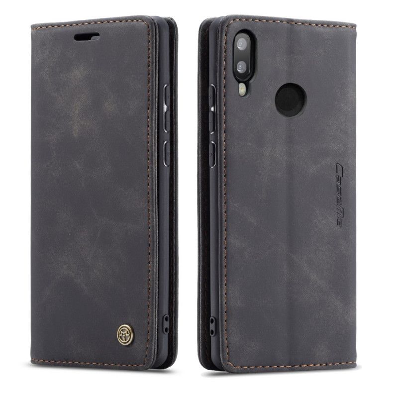 Folio-fodral Huawei P Smart 2019 Svart Läderfodral