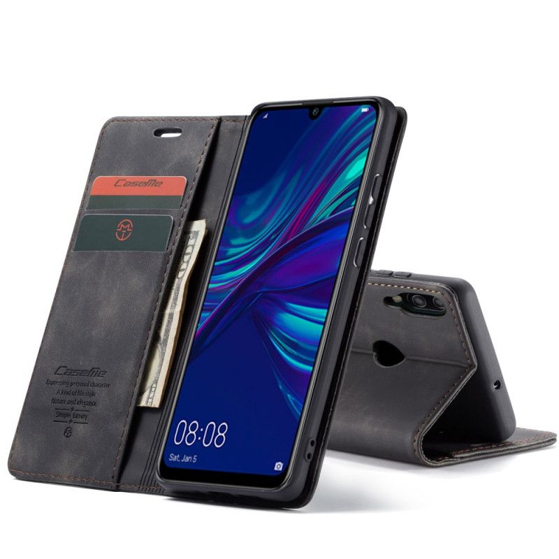 Folio-fodral Huawei P Smart 2019 Svart Läderfodral