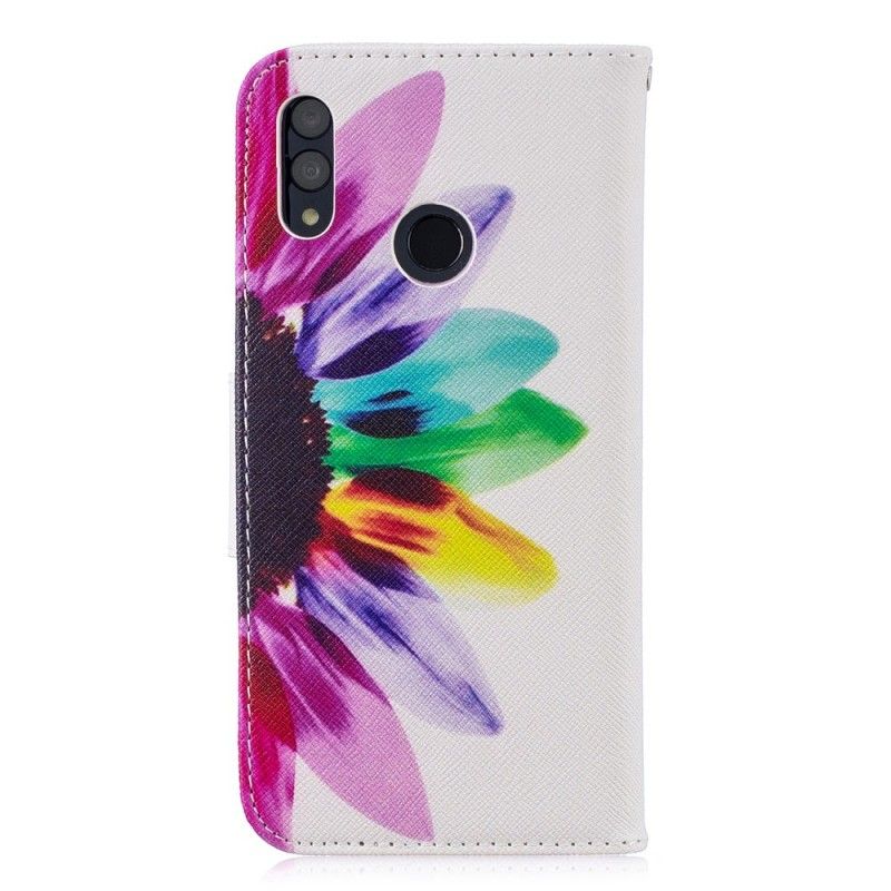 Skyddsfodral Huawei P Smart 2019 Akvarellblomma