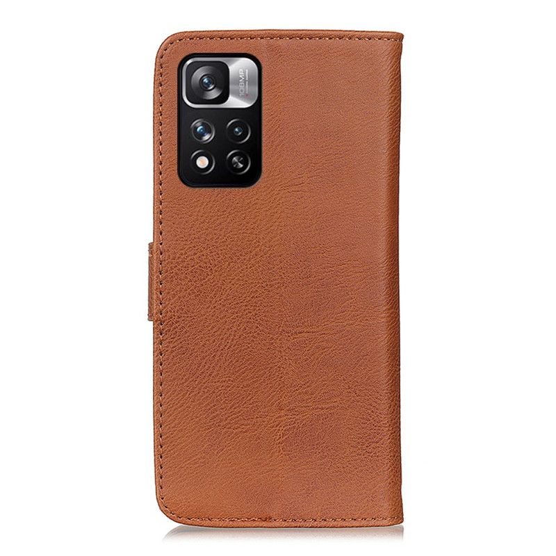 Fodral Xiaomi Redmi Note 11 Pro / Note 11 Pro Plus Faux Leather Retro Khazneh