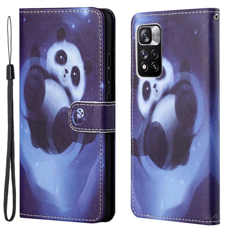 Fodral Xiaomi Redmi Note 11 Pro / Note 11 Pro Plus Panda Space Strappy