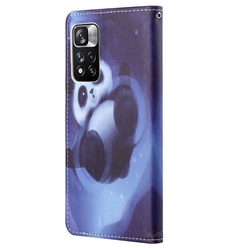 Fodral Xiaomi Redmi Note 11 Pro / Note 11 Pro Plus Panda Space Strappy