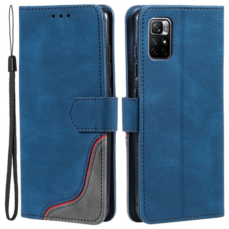 Fodral Xiaomi Redmi Note 11 Pro / Note 11 Pro Plus Split Läder Skin-touch