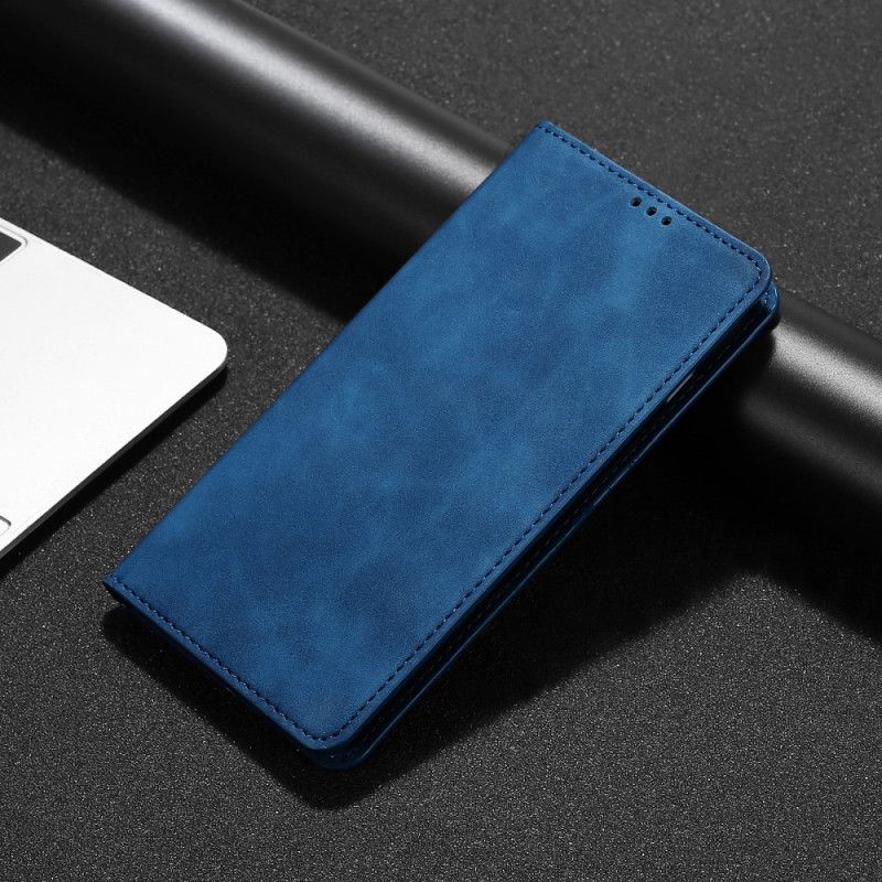 Folio-fodral Xiaomi Redmi Note 11 Pro / Note 11 Pro Plus Skin-touch Lädereffekt