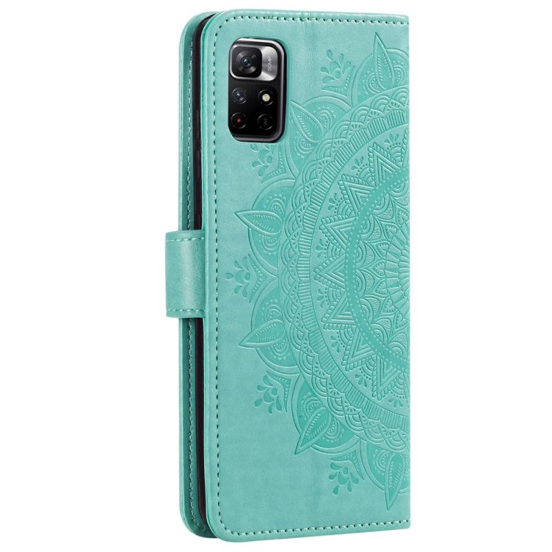 Läderskal Fodral Xiaomi Redmi Note 11 Pro / Note 11 Pro Plus Mandala Sön