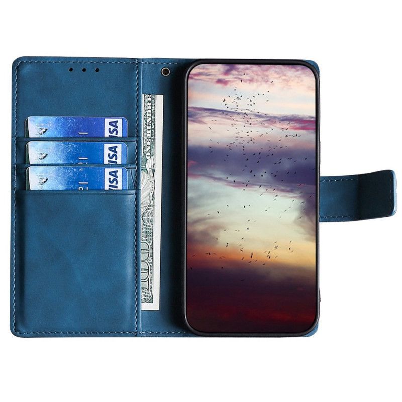 Läderskal Fodral Xiaomi Redmi Note 11 Pro / Note 11 Pro Plus Skin-touch Crocodile