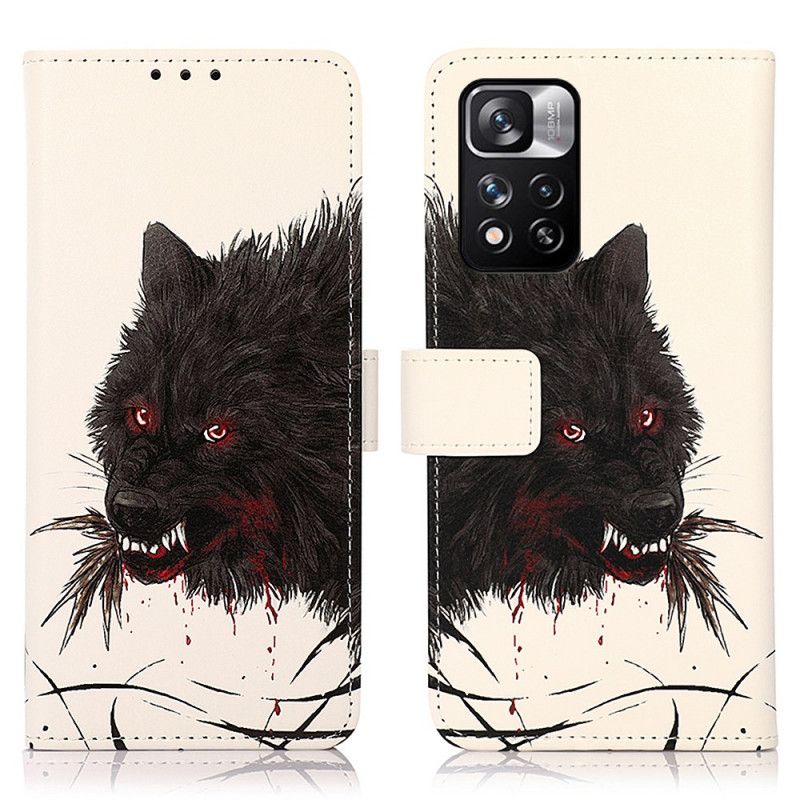Skyddsfodral Xiaomi Redmi Note 11 Pro / Note 11 Pro Plus Hungry Wolf