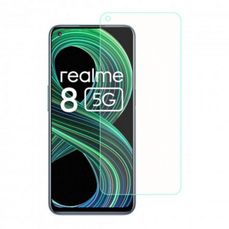 Bågkantsskärm Av Härdat Glas Realme 8 5g