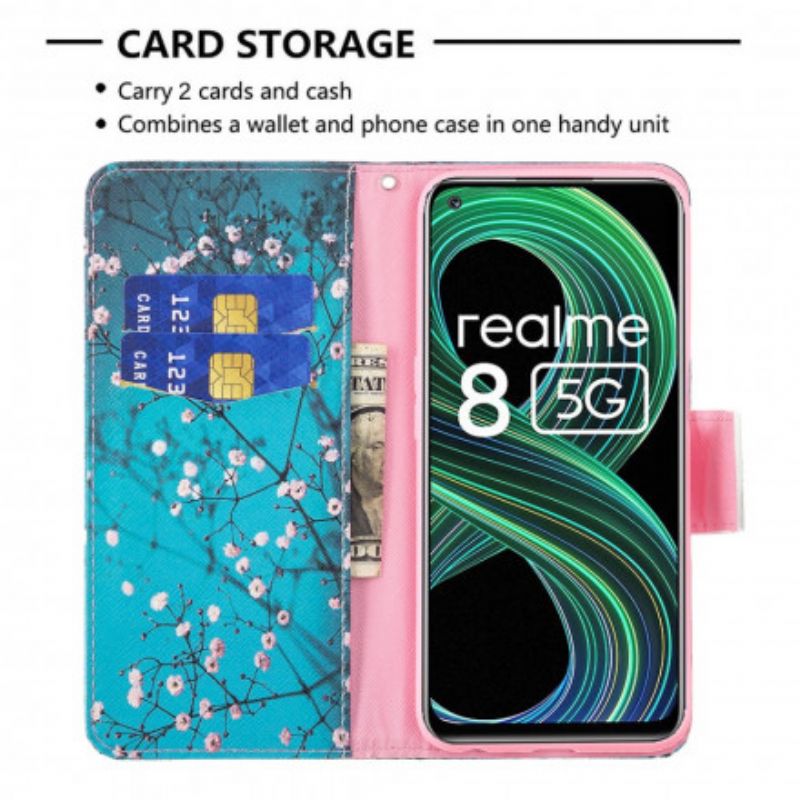 Fodral Realme 8 5g Blommande Gren