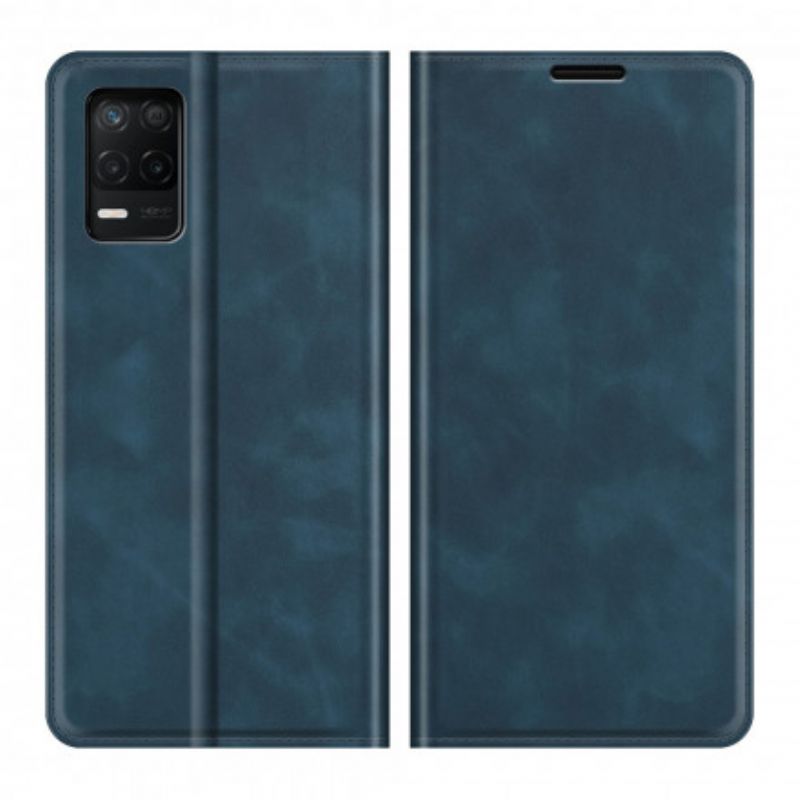 Folio-fodral För Realme 8 5g Skin-touch