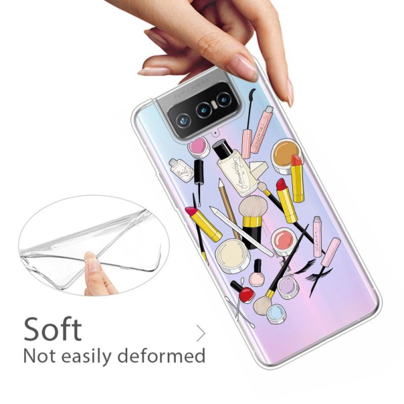 Skal Asus Zenfone 7 / 7 Pro Mobilskal Toppmakeup