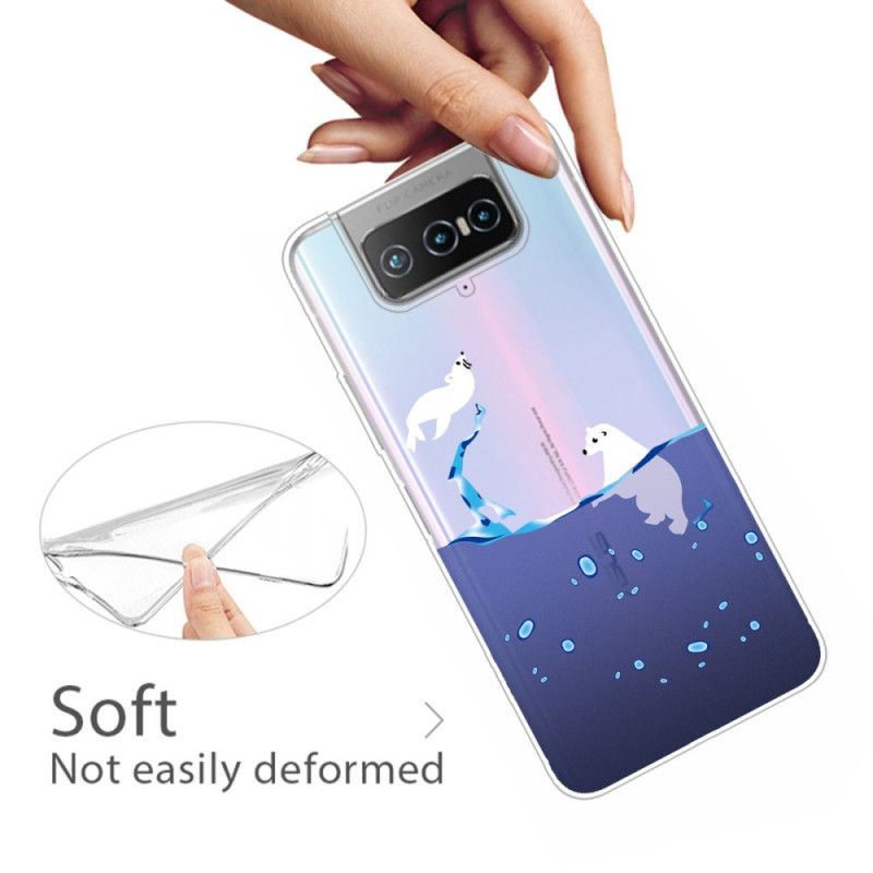 Skal för Asus Zenfone 7 / 7 Pro Havsspel