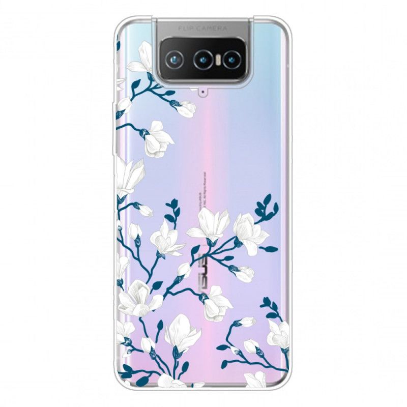 Skal för Asus Zenfone 7 / 7 Pro Vita Blommor