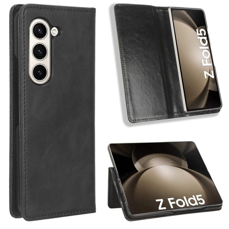 Folio-fodral För Samsung Galaxy Z Fold 5 Retro