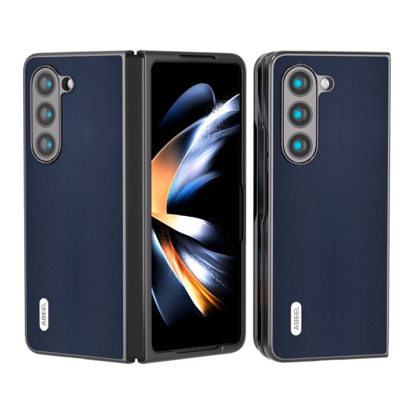 Skal Samsung Galaxy Z Fold 5 Äkta Abeel Läder