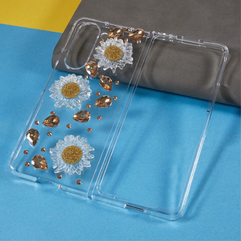 Skal Samsung Galaxy Z Fold 5 Telefonfodral Daisy Charms