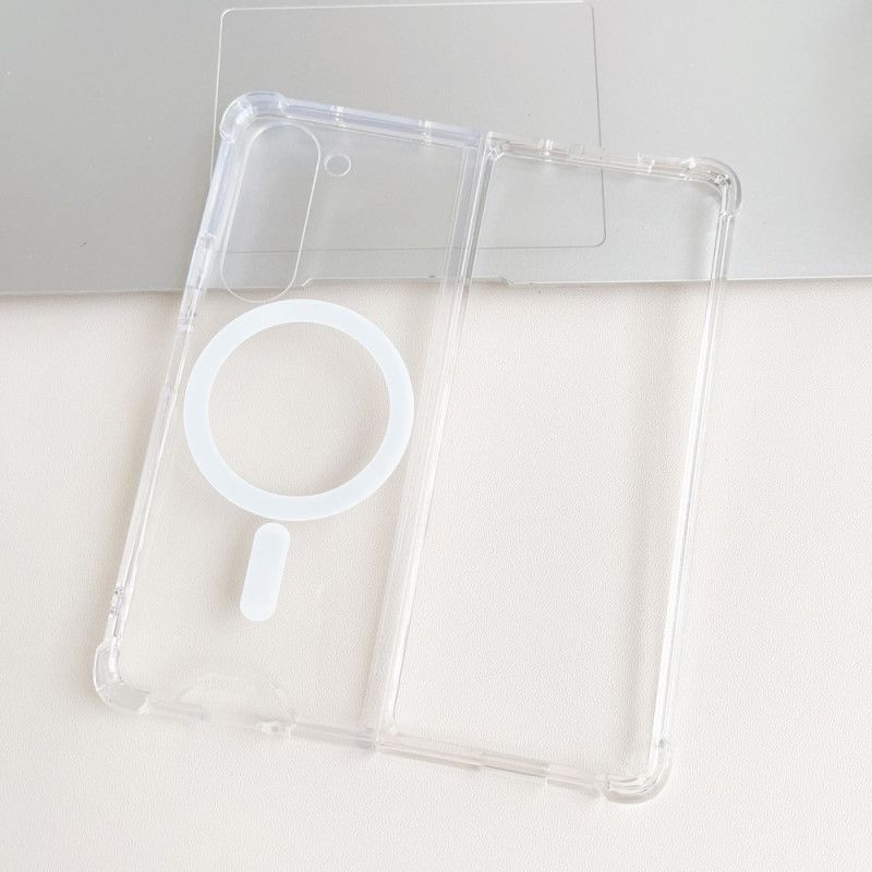 Skal Samsung Galaxy Z Fold 5 Transparent Magsafe Kompatibel