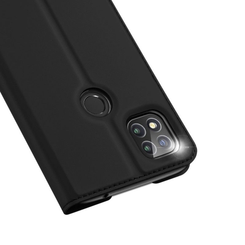 Folio-fodral för Xiaomi Redmi 9C Svart Dux Ducis Pro-Serie Hud