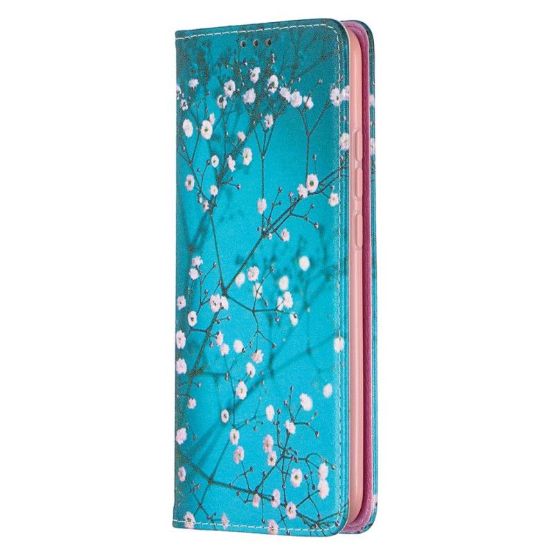 Folio-fodral Xiaomi Redmi 9C Blommande Grenar